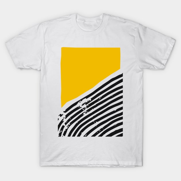 Abstract Line T-Shirt by cwtu26